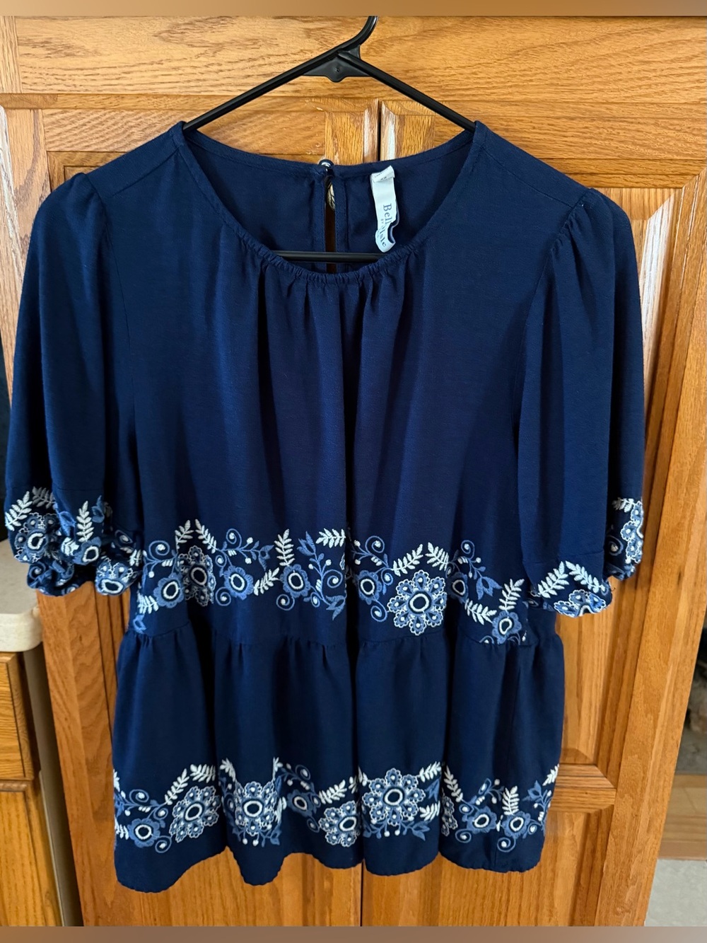 torrid Belle Isle Bubble Sleeve Babydoll Top